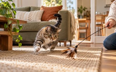 Why your indoor cat ignores their toys